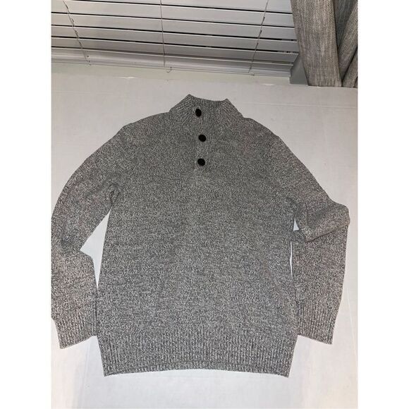 Urban Pipeline Size Large Mens Cotton Acrylic Knit Sweater 3‎ Button Coll… - Picture 1 of 7